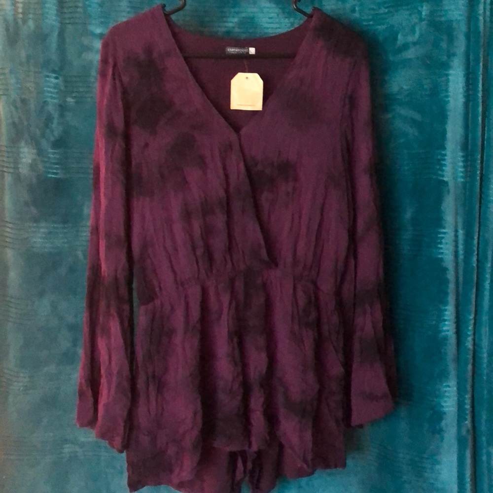 Earthbound tie-dye Romper